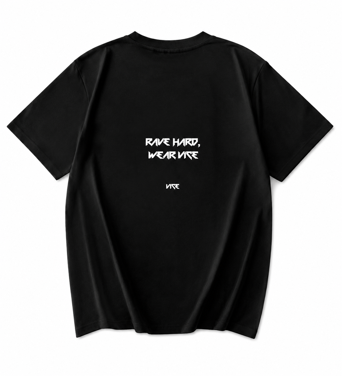 PRE-ORDINE T-shirt "RAVE HARD,WEAR VICE"