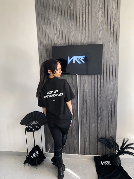 PRE-ORDINE T-shirt "DRESS LIKE FUCKING HEADLINER"